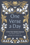 One Verse a Day Prayer Journal - A Two-Year Memory Book of What God is Doing in Your Life
